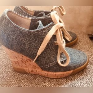 Dolce & Gabbana Denim Wedges 6.5